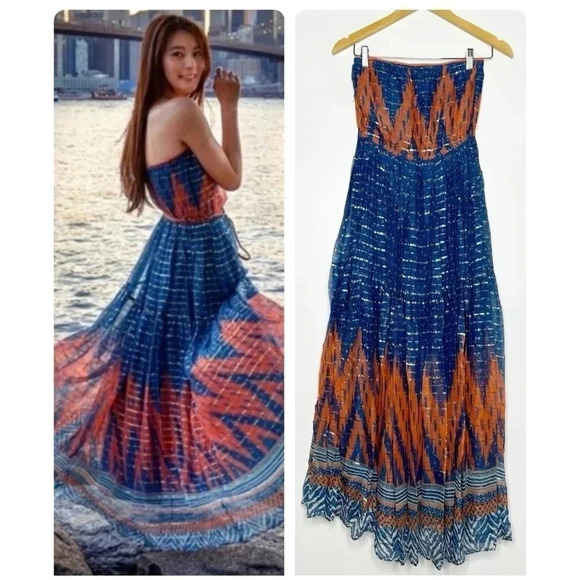 Anthropologie Dresses & Skirts - VERB By Pallavi Singhee Anthropologie Nora Sleeveless Maxi Dress Size 0